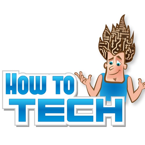 Create the next logo for HowToTech. Design by artistraman