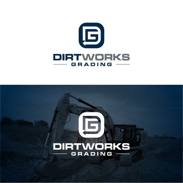 Logo design for 'DirtWorks Grading'