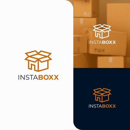 Instaboxx logo Design by ham7
