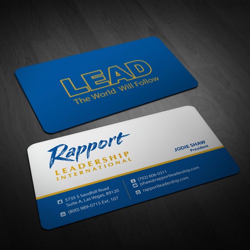 New business cards designs Design réalisé par Concept Factory