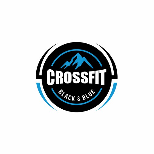 CrossFit Black & Blue -logo design Design by sriredjeki