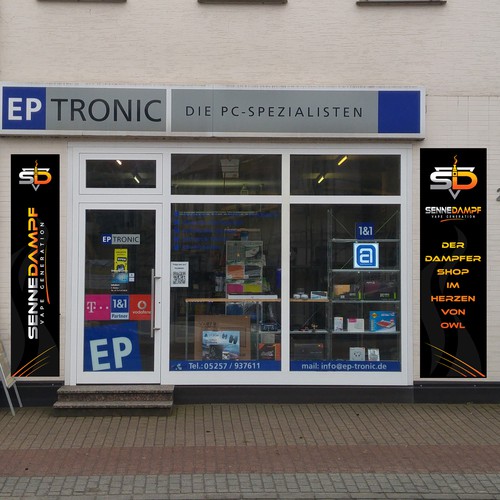 Proposta di design per un contest della categoria Insegna realizzata da Creative AAA