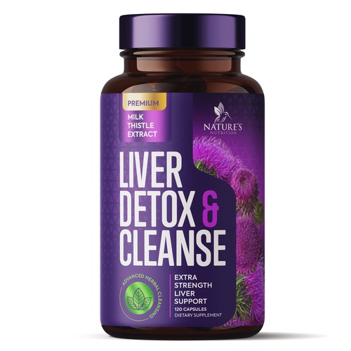 Natural Liver Detox & Cleanse Design Needed for Nature's Nutrition Réalisé par gs-designs