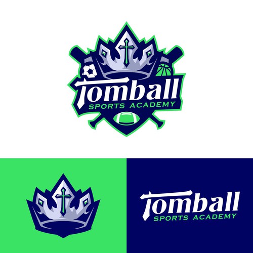 コンペ「Design a powerful logo for youth sports organization」のデザイン by Fdesigns710さん 