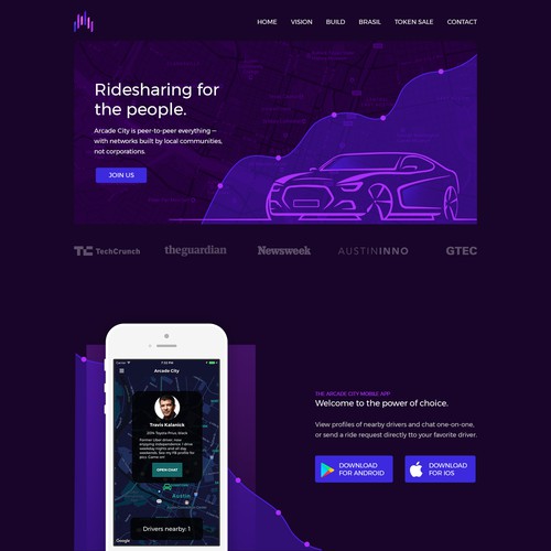Design-Entwurf in der Kategorie Webseiten-Design von Sling Machine