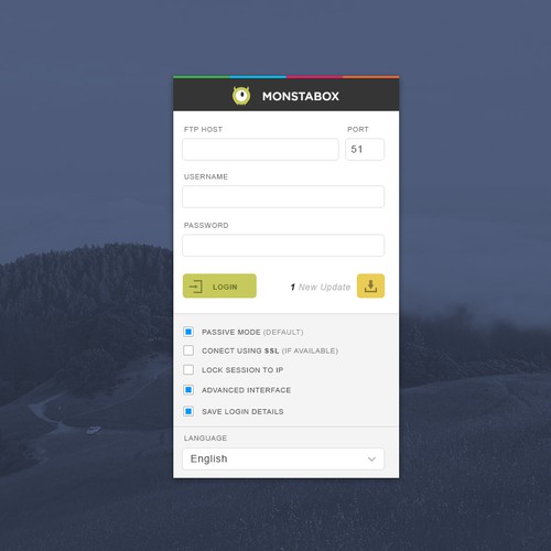 Redesign this popular webapp interface Design by SlavaVS