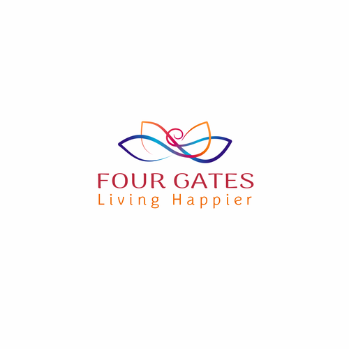 Four Gates - Living Happier Logo and Social Media design contest Design by R-D-sign