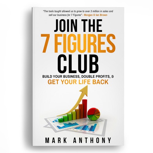 Design Dynamic Book Cover that has small business owners feel empowered to grow to next level por Bigpoints