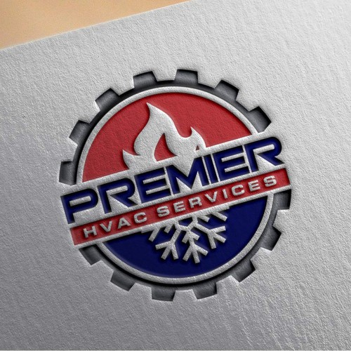 LOGO for HVAC Company (Air-conditioning, cooling and heating) Design by 7statis
