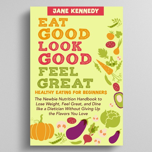 E-BOOK COVER - BEGINNER NUTRITION Design by Dynaaa