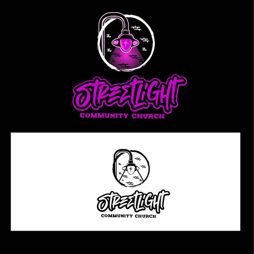 Young, Hip, Urban - Streetlight Community Church Logo Design réalisé par Deduder