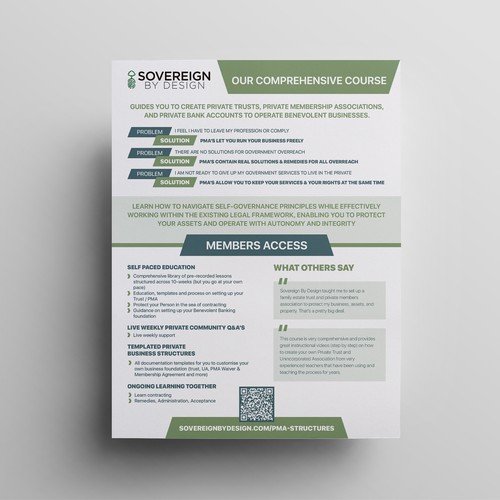 Flyer Redesign Design by Julie ✨