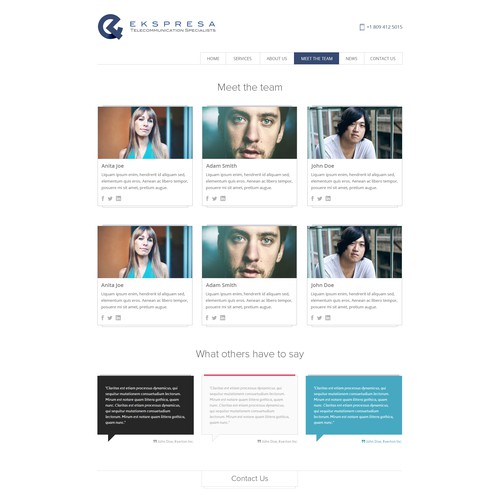 Parallax Website Design Wanted for Ekspresa Diseño de dreamevo