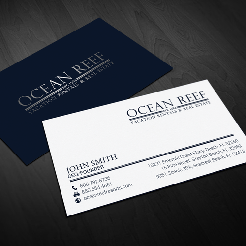 Design a fun, beach-inspired Business Card Design by chandrayaan.creative