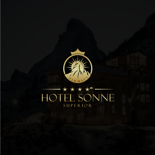 Hotel Sonne Zermatt Needs A Refresh Ok Time To Dig In Logo Design Contest 99designs