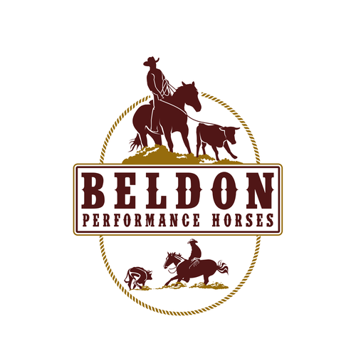 We need a logo for our high end performance horse business! Design by Rziko1