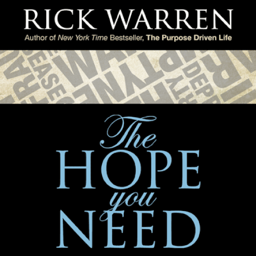 Design Rick Warren's New Book Cover Diseño de Plocky