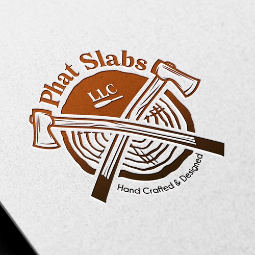 wood working logo Design by Thiago Caldeira