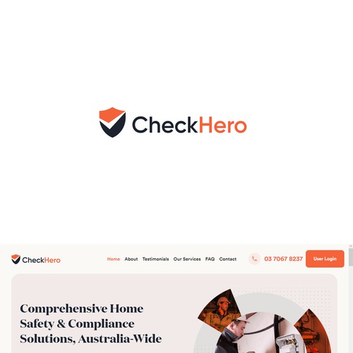 Logo for Home Safety Compliance Company! Design by Luckart.id