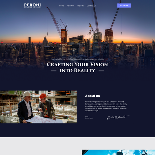 PBC website Design by appleby