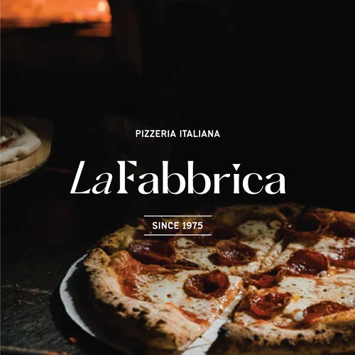 We need a powerful logo for our pizza production - La Fabbrica Ontwerp door bymcc