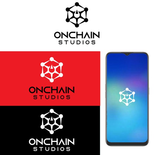 Logo for new Blockchain Gaming company Diseño de Color Dot