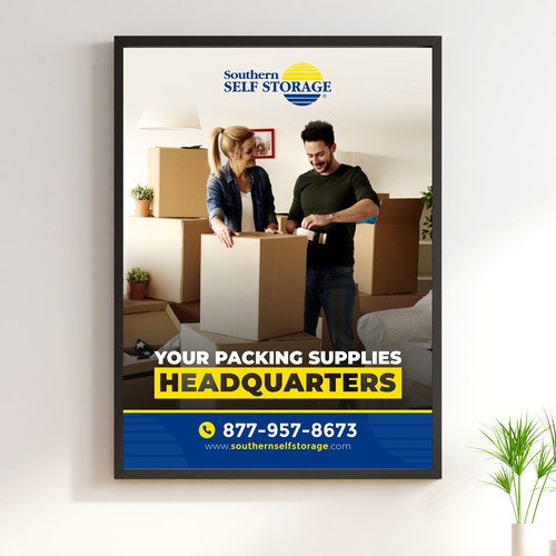 Self Storage Posters Design by Shreya007⭐