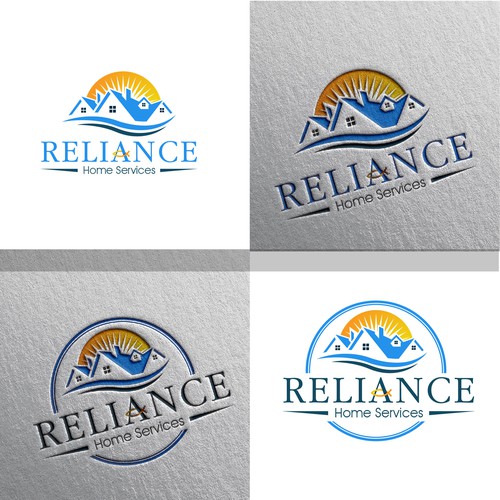 Logo for Reliable and Trustworthy Home Services Company Located on the Beach Design by NOSHA bizsol