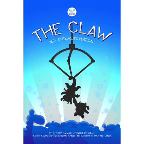 Design eye-catching poster for new musical “The Claw” Design by Iamharen