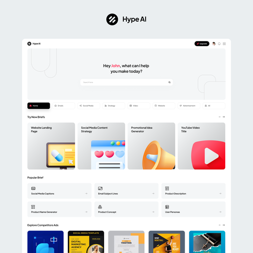 Web page design contest entry by uBann
