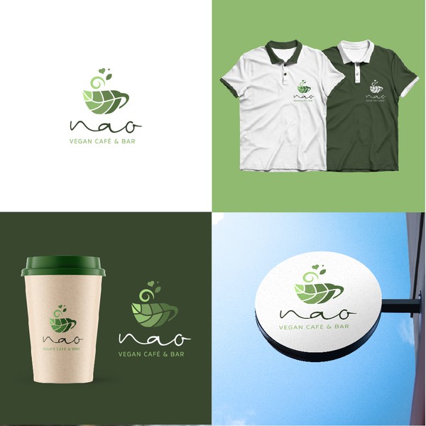 Design by Dona. titled "Logo Nao "