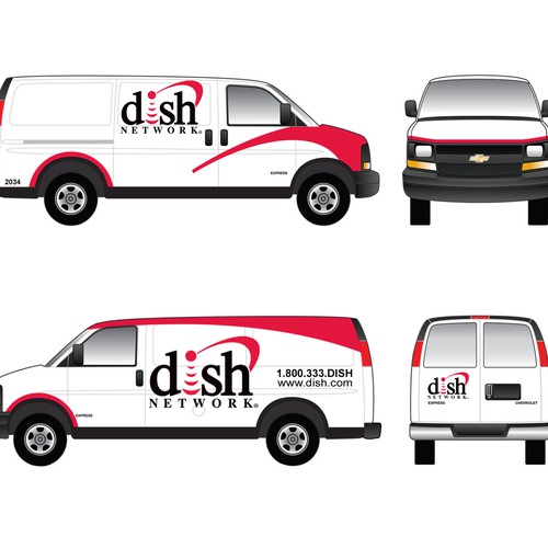 V&S 002 ~ REDESIGN THE DISH NETWORK INSTALLATION FLEET Design por fainte