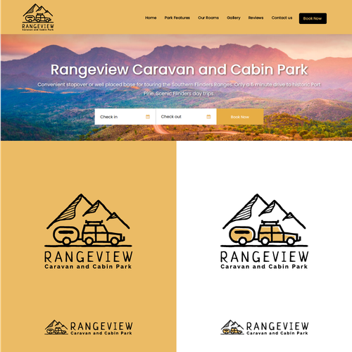 Caravan and Cabin Park logo required Design by sebuahruang