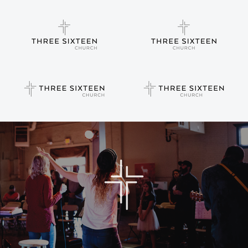 Can you turn the name "Three Sixteen Church" into a cool logo? Design por Forte Graphics