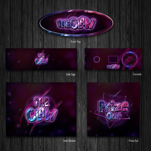 Create new graphics for a Claw machine | Other design contest