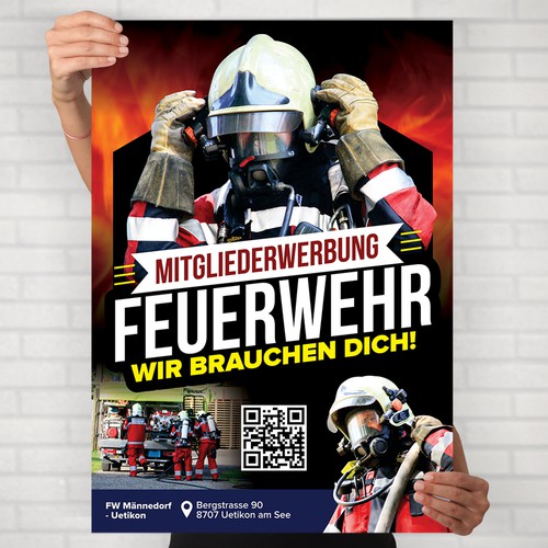 Designs | Mitgliederwerbung Feuerwehr | Infographic contest