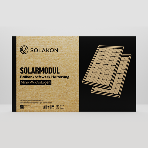 Create a nice Packaging Design for Solar Panels Design by Purushotham49