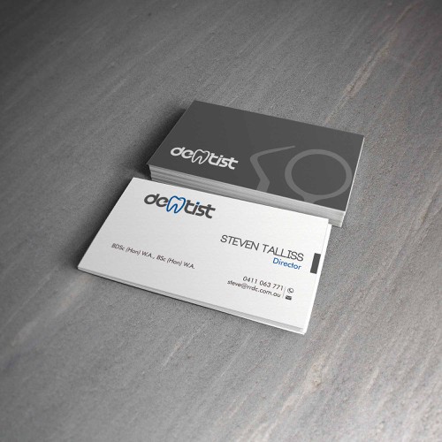 create professional cards for our dental business Design réalisé par grintdeveraux