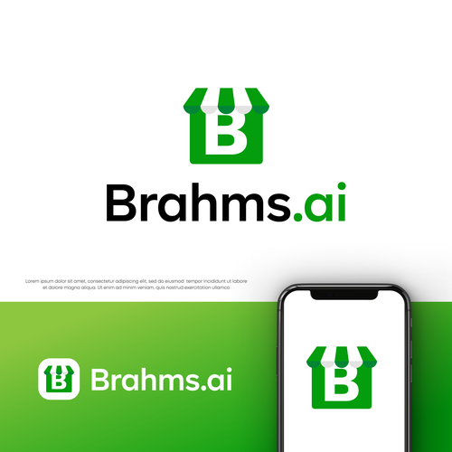Design the logo of the new AI-enhanced e-commerce software Diseño de Nandatama ✪