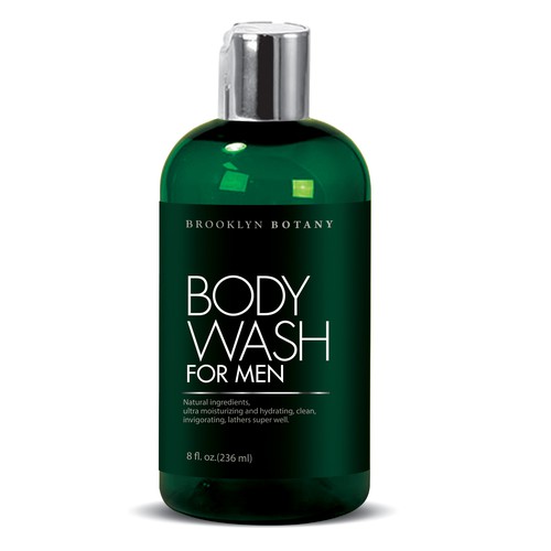 Design a Luxurious Men's Body Wash Design réalisé par Debdutta*