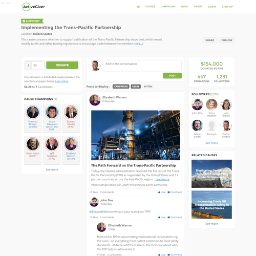Create a revolutionary social platform for Issue-based activity Design by Hamdi Rizal