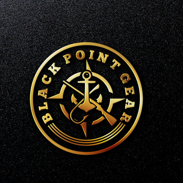 Design by VR | titled "Black Point Gear needs a rugged new logo for our hunting fishing outdoor brand"
