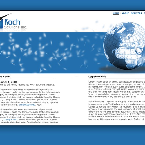 $500.00 Website template (Design only) Design by sinfall