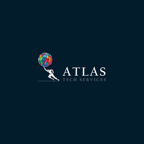 Guaranteed-  Create a logo and branding concept for Atlas Tech Services Design by arkitx