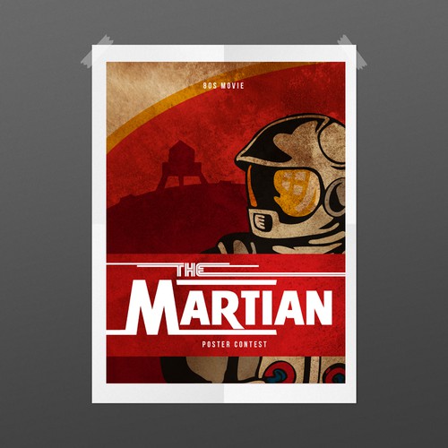 Create your own ‘80s-inspired movie poster! Diseño de Maioriz™