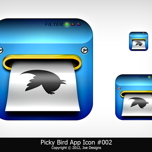 iOS app icon design for a cool new twitter client デザイン by Joekirei