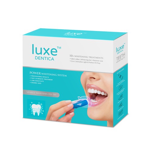 Teeth whitening packaging Design by Fayee