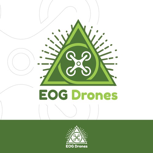 Custom Drone Company Logo Design by Abdesvmvd ©