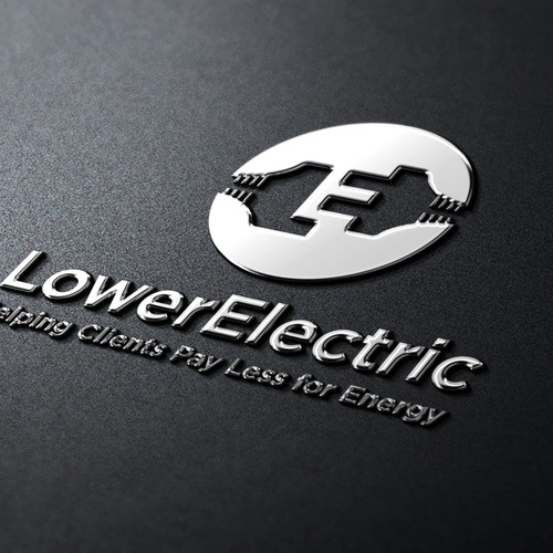 How Do You Communicate the Value of Having an Energy Broker Through a Unique Logo?! Design by Ernesto Nuss