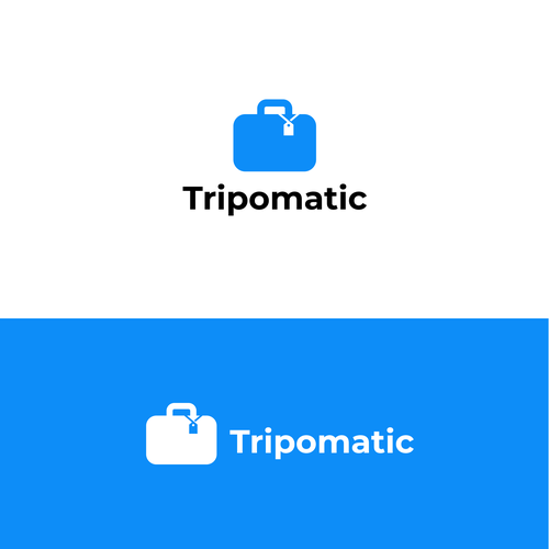 New logo for rebranding a trip planning app Design by #RDWN